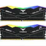 Ram Team Group Delta DDR5 6400Mhz (2x16) 32GB RGB Nero XMP EXPO CL32