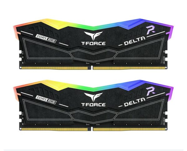 Ram Team Group Delta DDR5 6400Mhz (2x16) 32GB RGB Nero XMP EXPO CL32