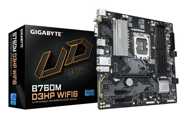 Scgeda Madre GIGABYTE B760M D3HP WIFI6 LGA 1700 USB 3.2 Gen 1