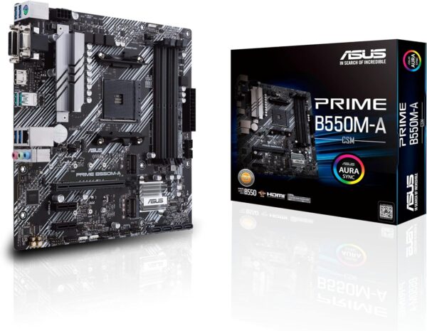 Scheda Madre AMD ASUS Prime B550M-A/CSM AM4 Micro-ATX