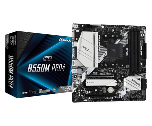 Scheda Madre ASROCK B550M PRO 4 socket AM4