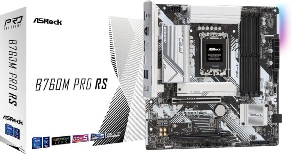 Scheda Madre ASRock B760M Pro RS Intel B760 Socket 1700 DDR5