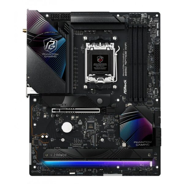 Scheda Madre ASROCK B850 Phantom Gaming Riptide WIFI Socket AM5 DDR5 ATX 2