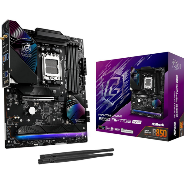 Scheda Madre ASROCK B850 Phantom Gaming Riptide WIFI Socket AM5 DDR5 ATX