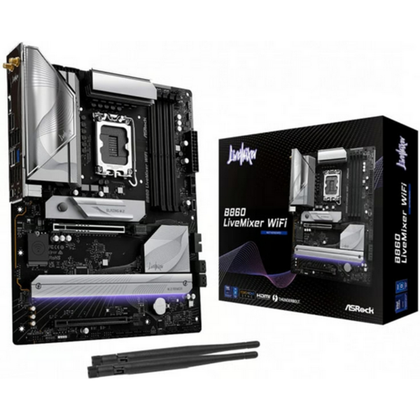 Scheda Madre ASROCK B860 LiveMixer WIFI LGA 1851 DDR5 ATX