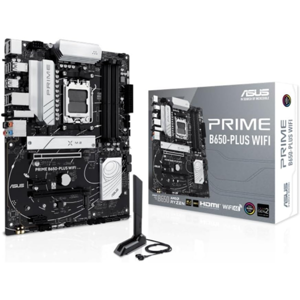 Scheda Madre ASUS Prime B650-Plus WiFi AM5 ATX DDR5 Nero