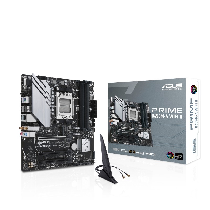Scheda Madre ASUS PRIME B650M-A WIFI II socket AM5 Scheda Madre ASUS PRIME B650M-A WIFI II socket AM5