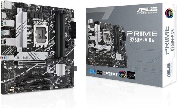 Scheda Madre ASUS PRIME B760M-A D4 CSM socket 1700