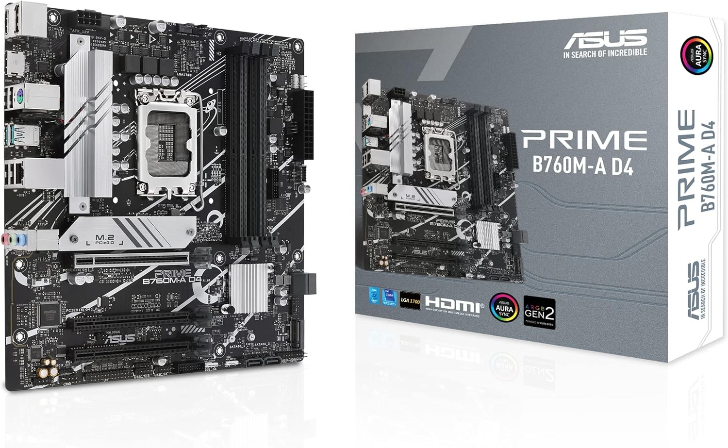 Scheda Madre ASUS PRIME B760M-A D4 CSM socket 1700 Scheda Madre ASUS PRIME B760M-A D4 CSM socket 1700