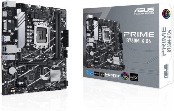 Scheda Madre ASUS PRIME B760M-K LGA 1700 Micro Atx