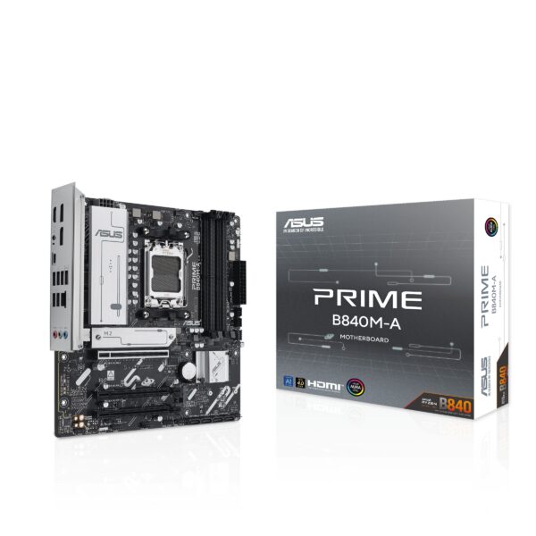 Scheda Madre Asus PRIME B840M-A CSM AM5 DDR5 MicroAtx Bianco