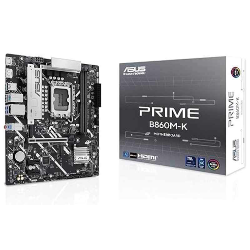 Scheda Madre Asus PRIME B860M-K LGA 1851 DDR5 Micro ATX Scheda Madre Asus PRIME B860M-K LGA 1851 DDR5 Micro ATX
