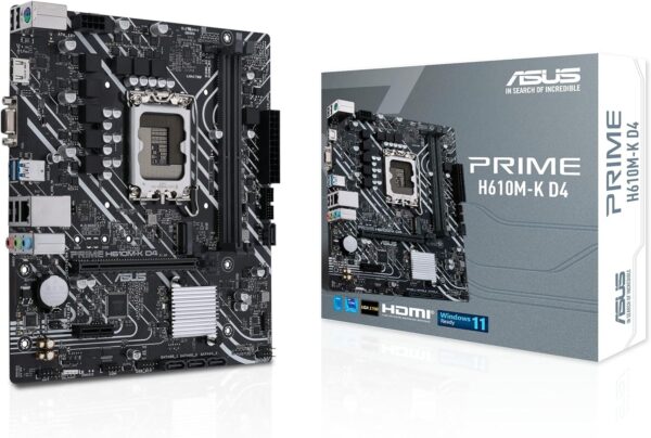 Scheda Madre ASUS PRIME H610M-K D4 socket 1700