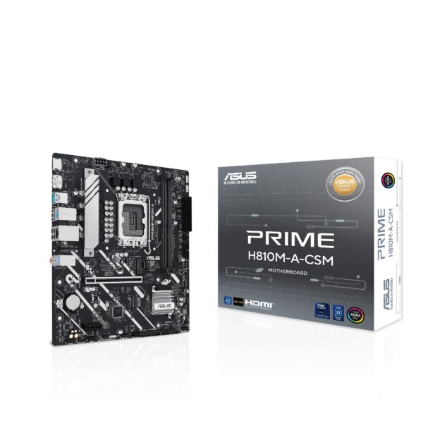 Scheda Madre Asus PRIME H810M-A CSM LGA 1851 DDR5 Micro ATX