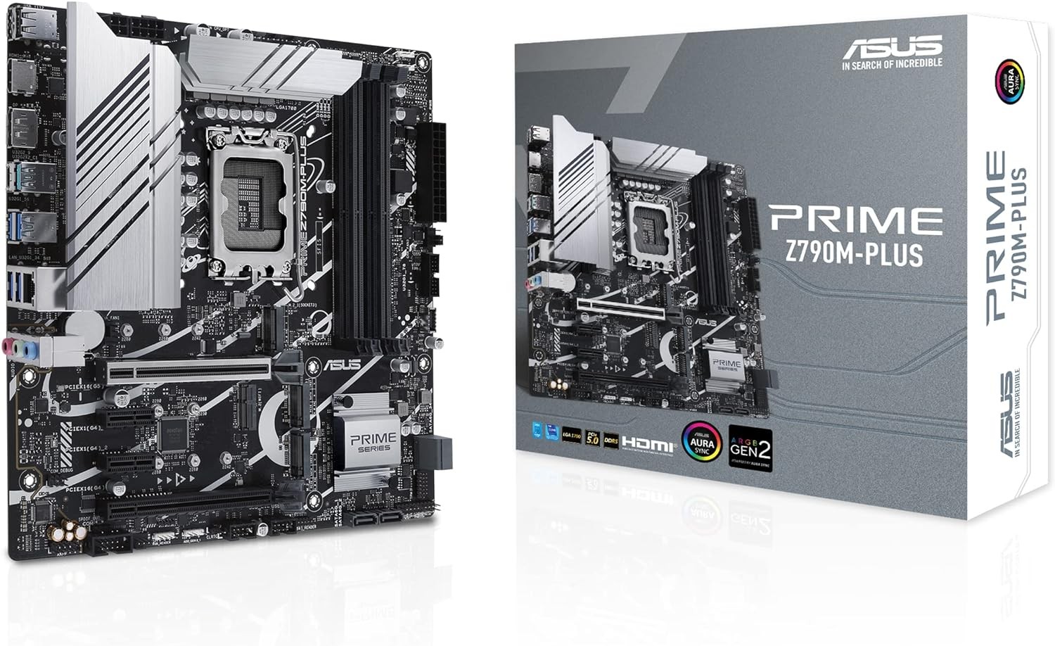 Scheda Madre ASUS PRIME Z790M-PLUS LGA 1700 Micro-ATX Scheda Madre ASUS PRIME Z790M-PLUS LGA 1700 Micro-ATX