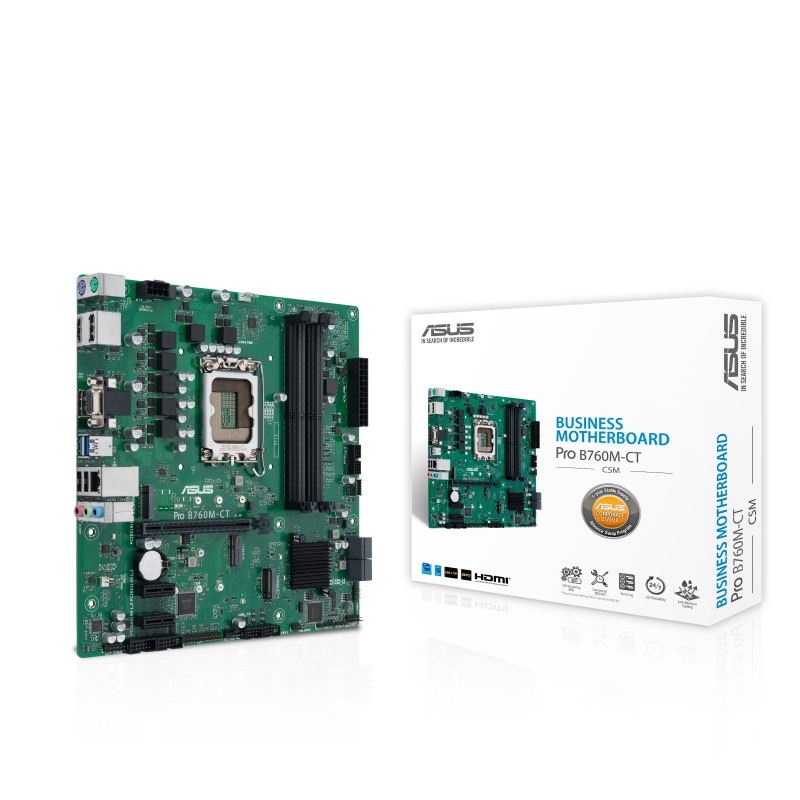 Scheda Madre ASUS PRO B760M-CT-CSM socket 1700 Scheda Madre ASUS PRO B760M-CT-CSM socket 1700