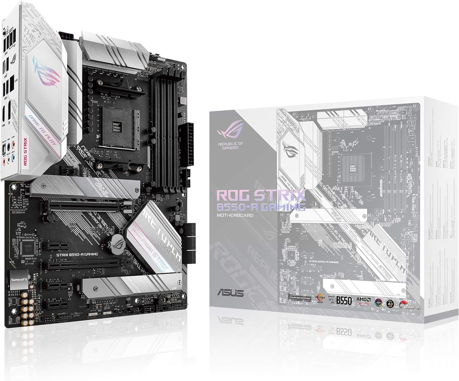 Scheda Madre ASUS ROG STRIX B550-A GAMING socket AM4 Scheda Madre ASUS ROG STRIX B550-A GAMING socket AM4