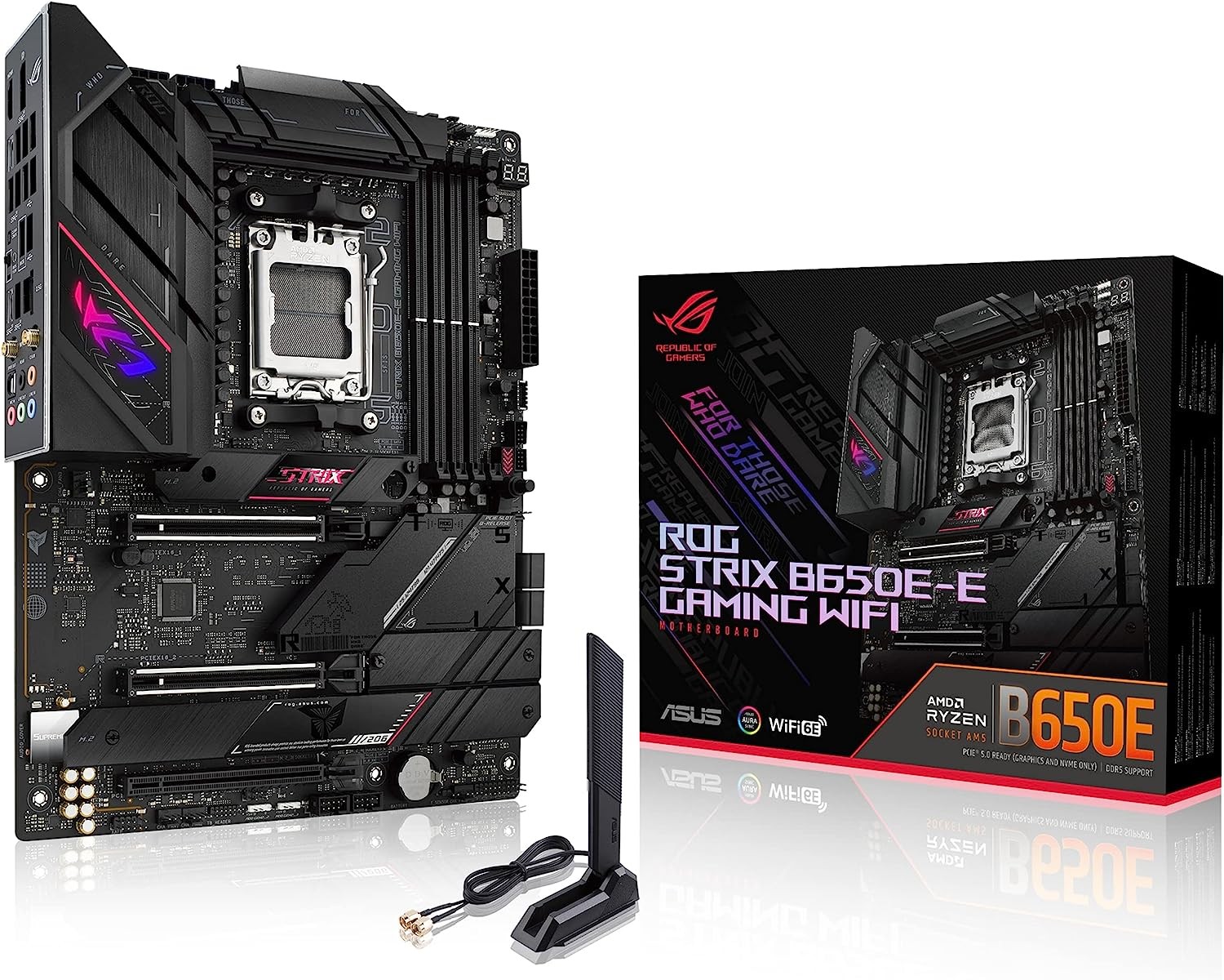 Scheda Madre ASUS ROG STRIX B650E-E GAMING WIFI socket AM5 Scheda Madre ASUS ROG STRIX B650E-E GAMING WIFI socket AM5