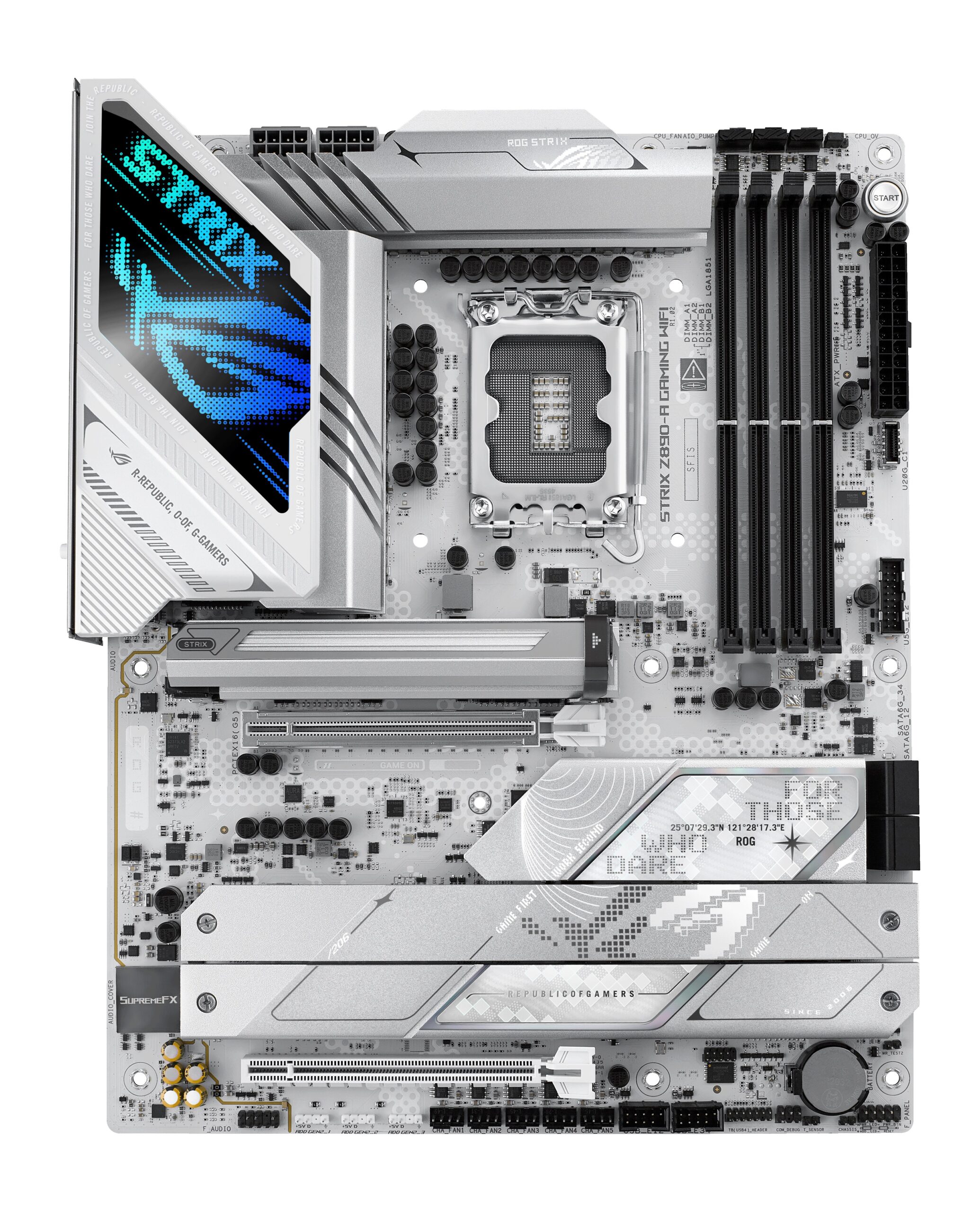 Scheda Madre Asus ROG STRIX Z890-A GAMING WIFI LGA 1851 (D) Scheda Madre Asus ROG STRIX Z890-A GAMING WIFI LGA 1851 (D)