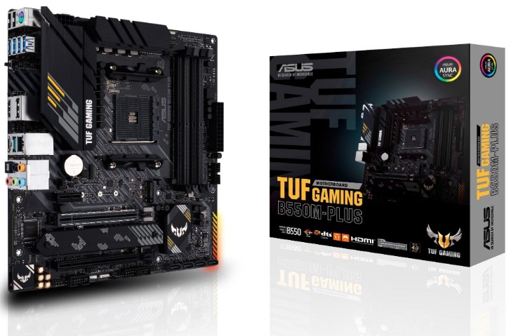 Scheda Madre ASUS TUF B550M-PLUS GAMING socket AM4 Scheda Madre ASUS TUF B550M-PLUS GAMING socket AM4