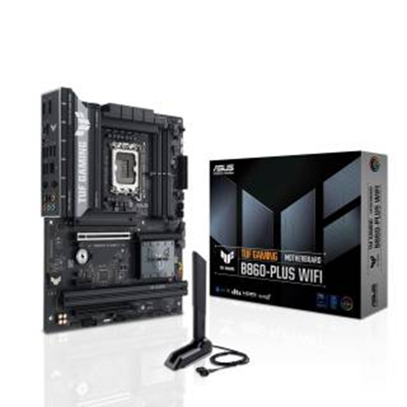Scheda Madre ASUS TUF Gaming B860-Plus WIFI LGA1851 ATX DDR5 Nero Scheda Madre ASUS TUF Gaming B860-Plus WIFI LGA1851 ATX DDR5 Nero
