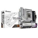 Scheda Madre Gigabyte B650M Aorus Elite AX ICE Socket AM5 DDR5 Micro Atx Bianco