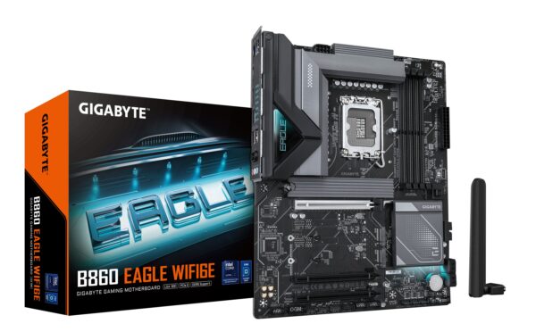 Scheda Madre GIGABYTE B860 Eagle WiFi6E LGA1851 ATX DDR5 Nero