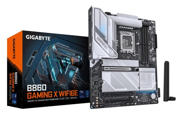 Scheda Madre Gigabyte B860 Gaming X WiFi6E LGA 1851 ATX DDR5 Nero