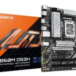 Scheda Madre GIGABYTE B860M DS3H LGA 1851 Micro-ATX DDR5 Nero