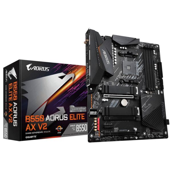 Scheda Madre GIGABYTE GA-B550-AORUS ELITE AX v2 socket AM4