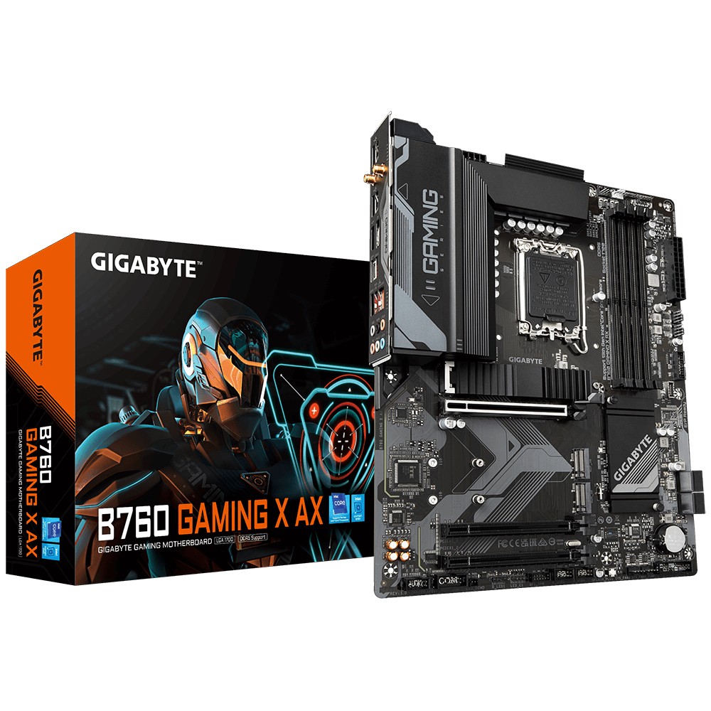 Scheda Madre GIGABYTE GA-B760 GAMING X AX socket 1700 Scheda Madre GIGABYTE GA-B760 GAMING X AX socket 1700
