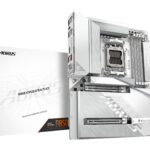 Scheda Madre Gigabyte GA-B850 A STEALTH ICE BTF AM5 DDR5 ATX Bianco