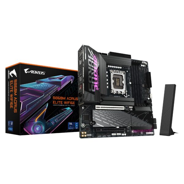 Scheda Madre Gigabyte GA-B860M A ELITE WIFI 6E LGA 1851 DDR5 Micro ATX