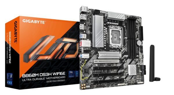 Scheda Madre Gigabyte GA-B860M DS3H WIFI 6E LGA 1851 DDR5 Micro ATX