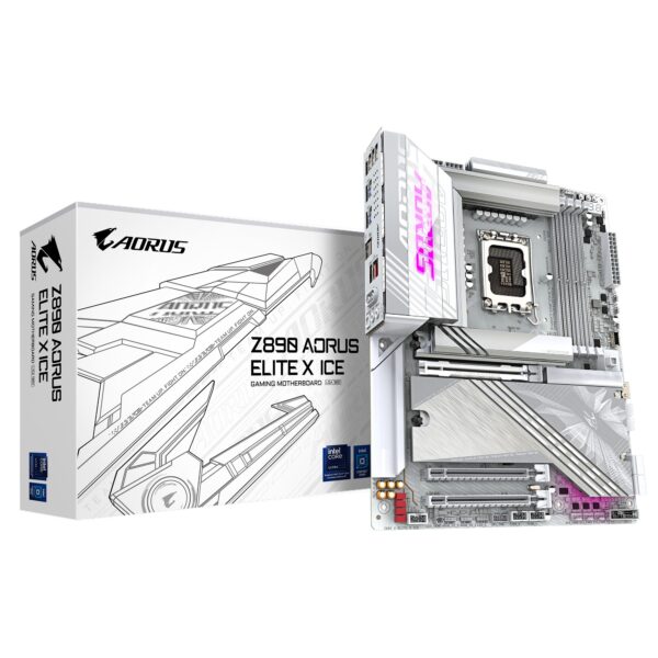 Scheda Madre Gigabyte GA-Z890 A ELITE X ICE LGA 1851 DDR5 ATX