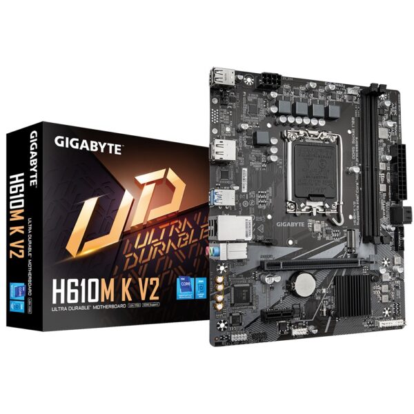 Scheda Madre GIGABYTE H610M K V2 LGA 1700 USB 3.2 Gen 1