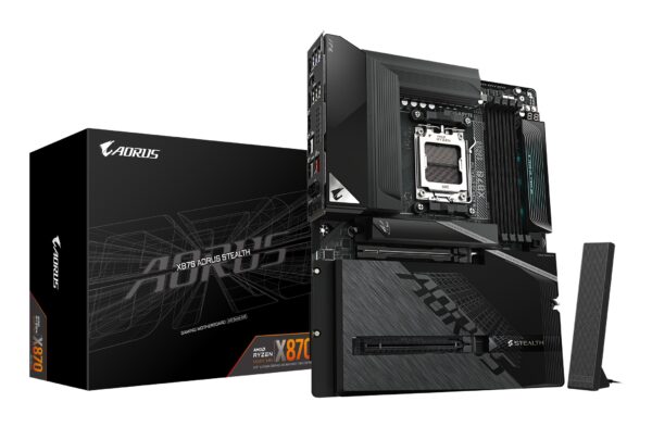 Scheda Madre GIGABYTE X870 AORUS STEALTH BTF AM5 ATX Nero
