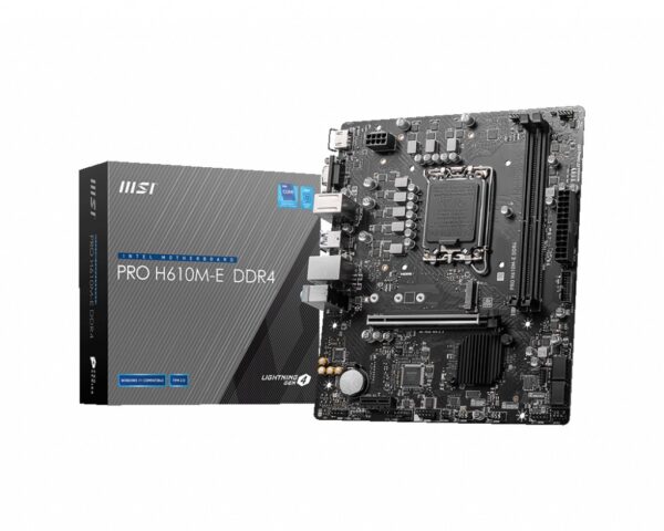 Scheda Madre MSI H610M-E PRO DDR4 socket 1700