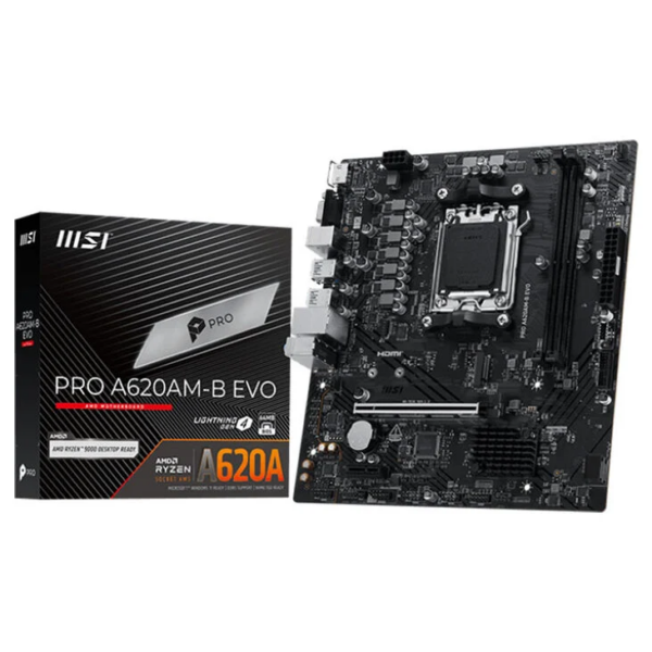 Scheda Madre MSI PRO A620AM-B EVO AM5 mATX DDR5