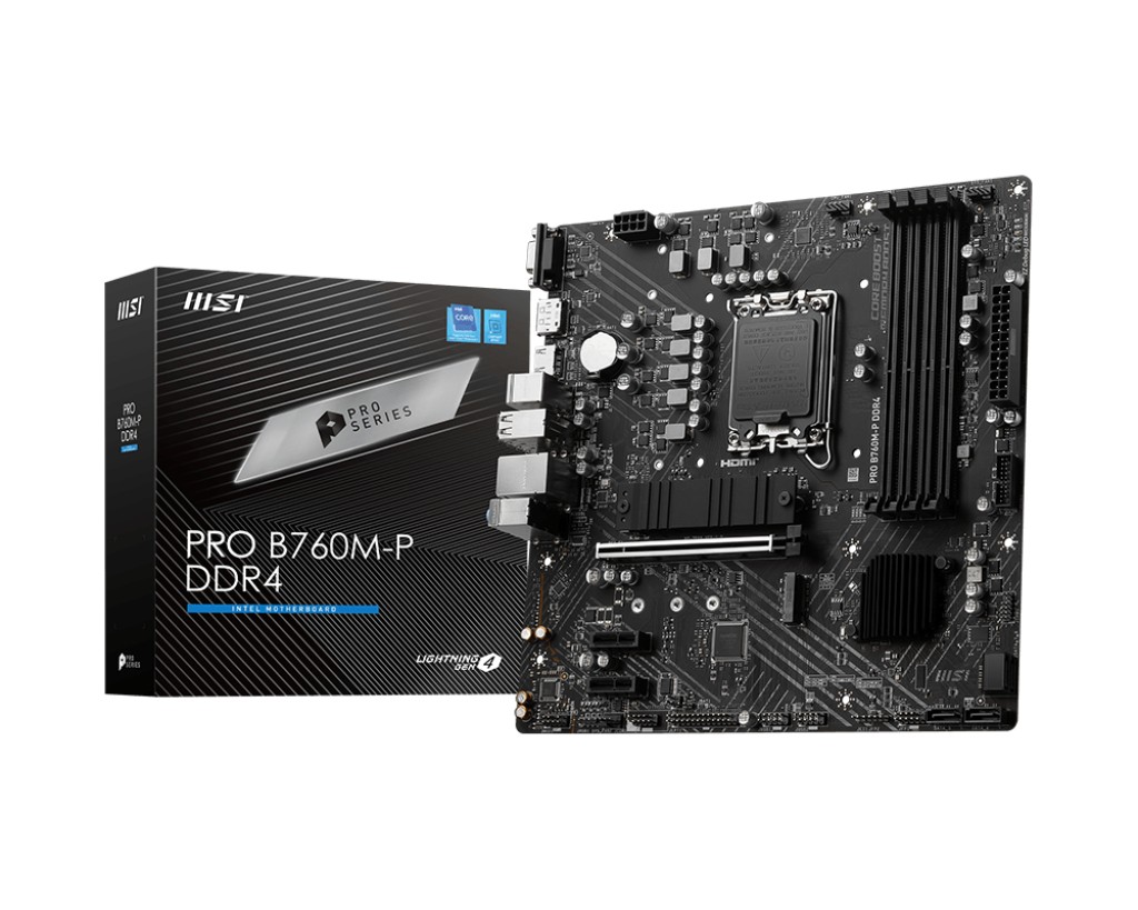 Scheda Madre MSI PRO B760M-P DDR4 socket 1700 Scheda Madre MSI PRO B760M-P DDR4 socket 1700