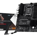 Scheda Madre MSI PRO B840-S EVO WIFI6E ATX AM5 Nero