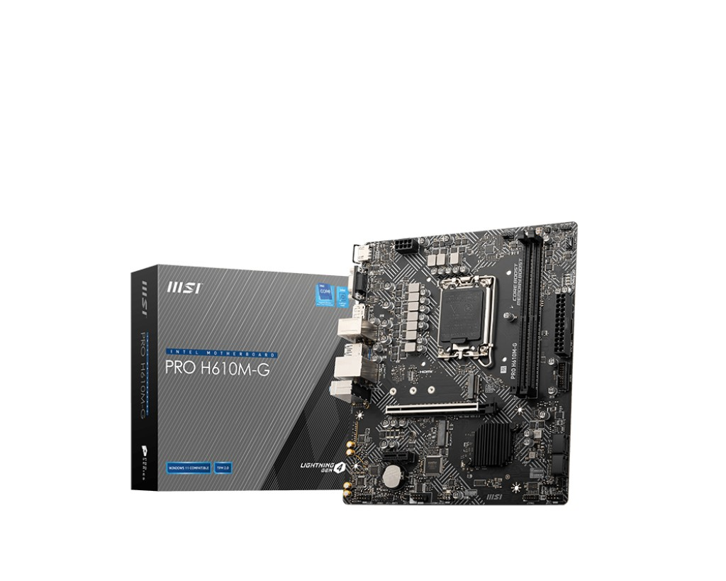 Scheda Madre MSI PRO H610M-G socket 1700 Micro Atx Scheda Madre MSI PRO H610M-G socket 1700 Micro Atx