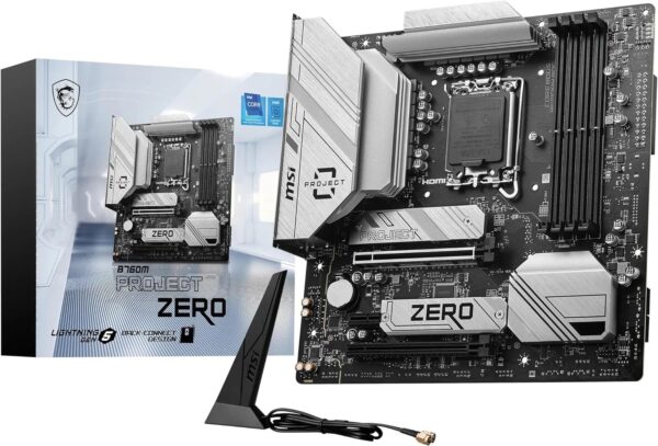 Scheda madrea MSI B760M Project Zero LAG 1700