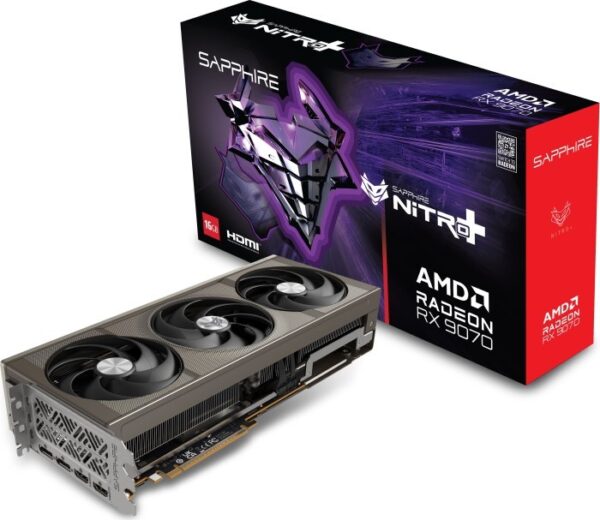Scheda Video AMD SAPPHIRE NITRO+ Radeon RX 9070 16GB Gaming OC