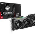 Scheda Video ASRock AMD Radeon RX 9070 XT Steel Legend Dark 16GB GDDR6 Nero