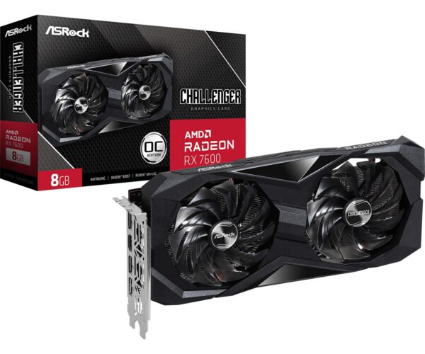 Scheda Video ASRock Radeon RX 7600 Challenger 8GB GDDR6
