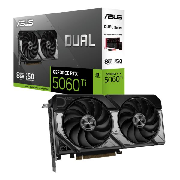 Scheda Video ASUS Dual GeForce RTX 5060 Ti 8GB GDDR7