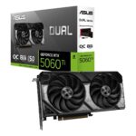 Scheda Video ASUS Dual NvidiaGeForce RTX 5060 Ti 8G OC 8GB GDDR7 Nero