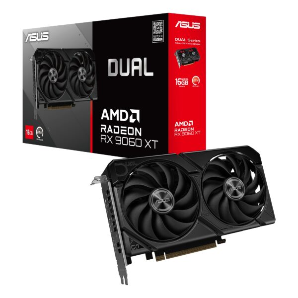 Scheda Video ASUS Dual Radeon RX 9060 XT 16GB GDDR6