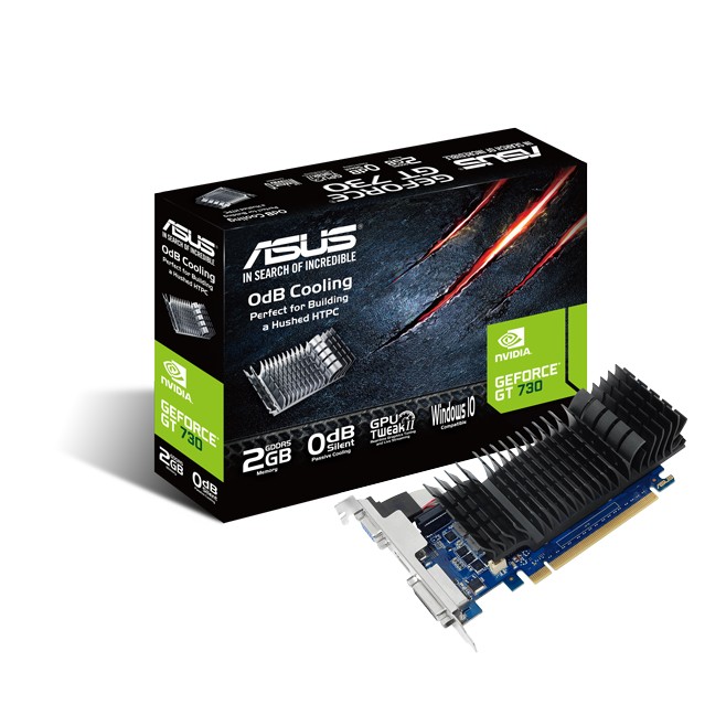 Scheda Video Asus GeForce GT 730 2GB DDR5 SL BRK Scheda Video Asus GeForce GT 730 2GB DDR5 SL BRK